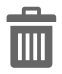 Delete icon