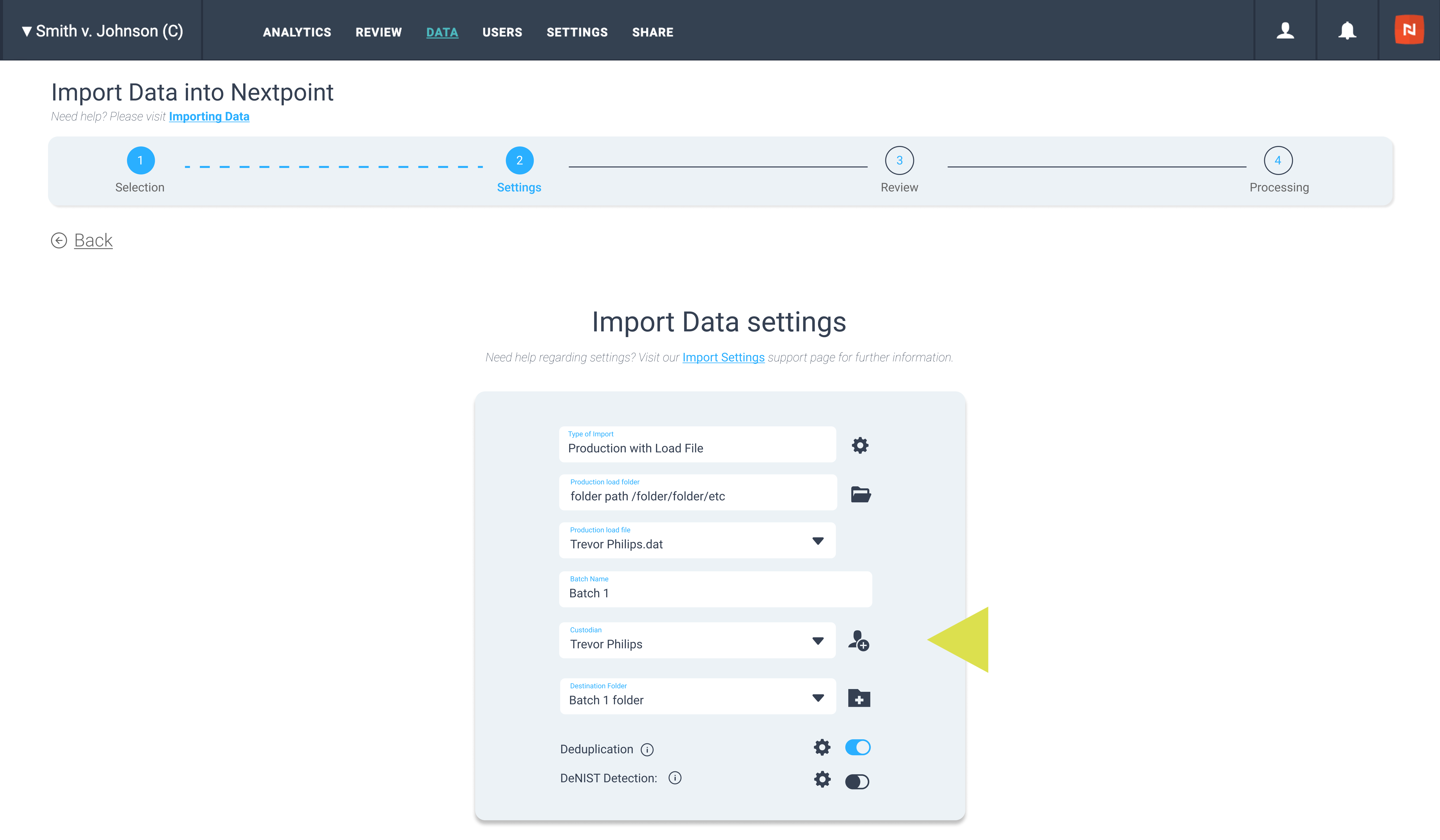 Nextpoint_Import_Step_2_Custodian.png