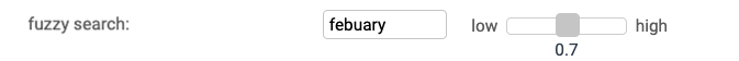 Fuzzy search configuration in Advanced Search Builder